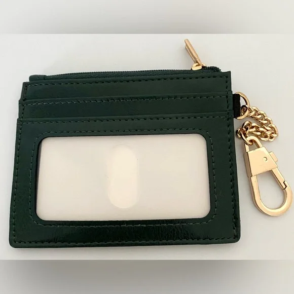 Dior Hair Band Gold Bee + Guerlain White Cosmetic Bag + Green Card Holder - SET - Picture 7 of 15